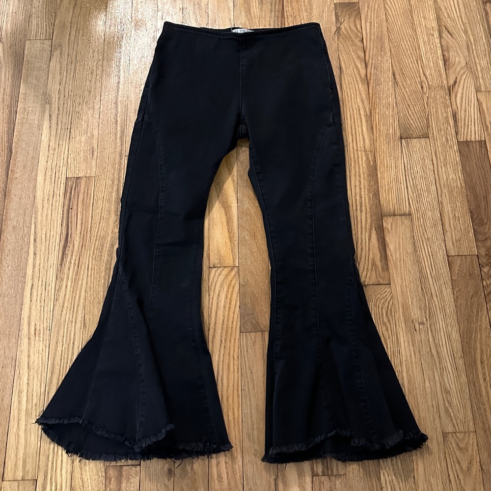 We The Free Curvy Flare Pull on Jeans